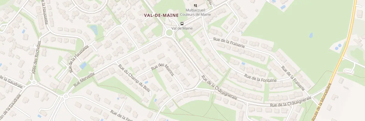 Plan du 29 Rue de la Chataigneraie à Bouchemaine