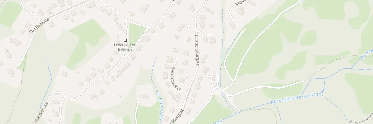 Plan du 4 Rue du Tauziet à Ledeuix