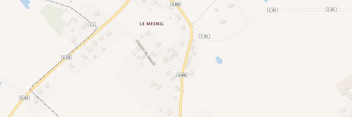 Plan du 12 Rte du Buisson à La Lande-Patry