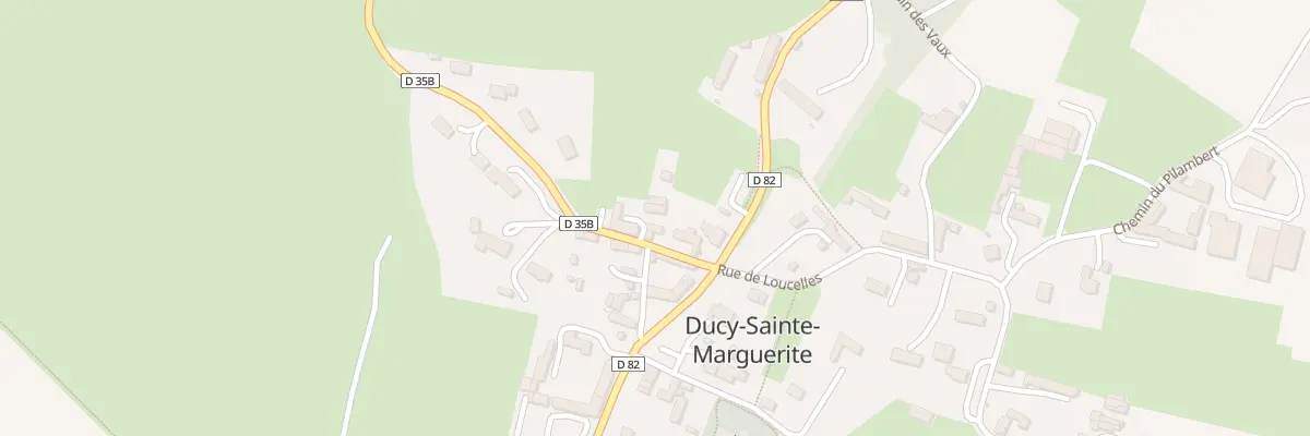 Plan du 4 Rue de Carcagny à Ducy-Sainte-Marguerite