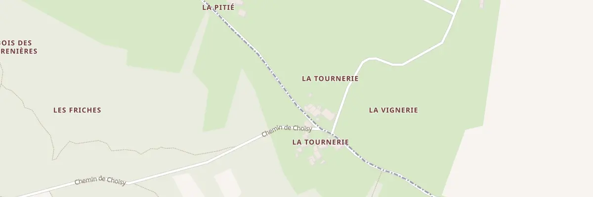 Plan du 8 La Tournerie au Douhet