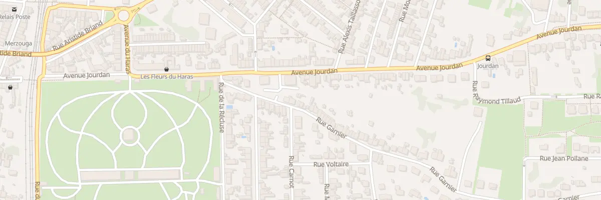 Plan du 11 Rue Garnier à Saintes