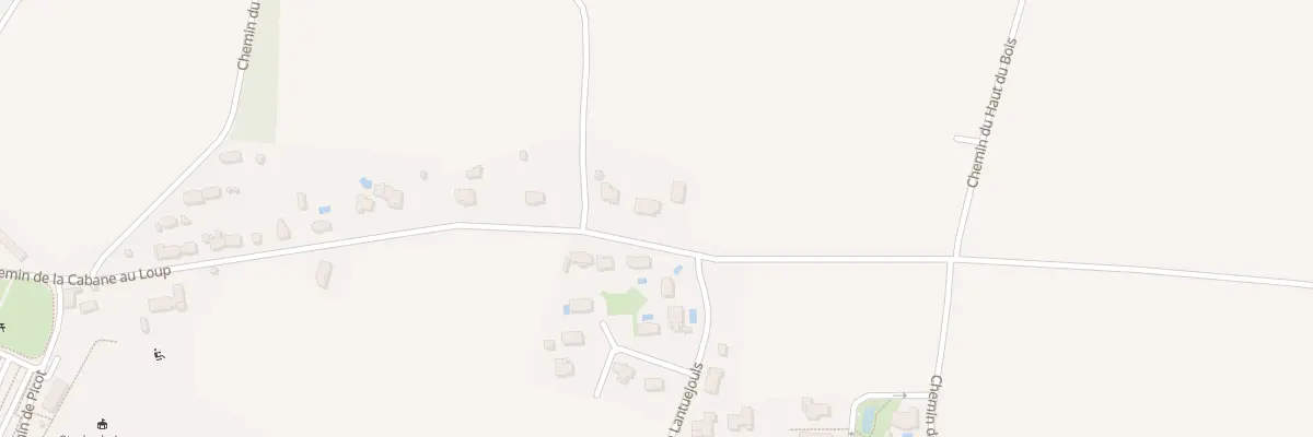 Plan du 29 Che de la Cabane au Loup à Lacq