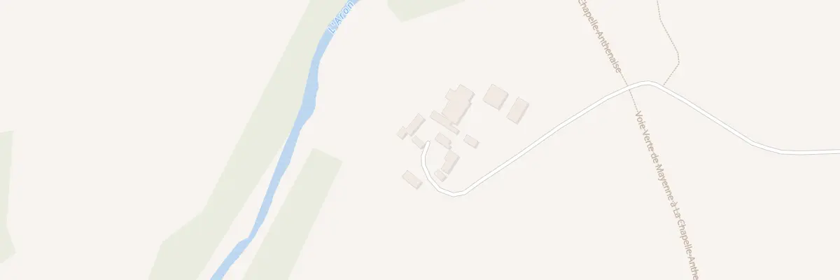 Plan du 3 La Monnerie à Placé