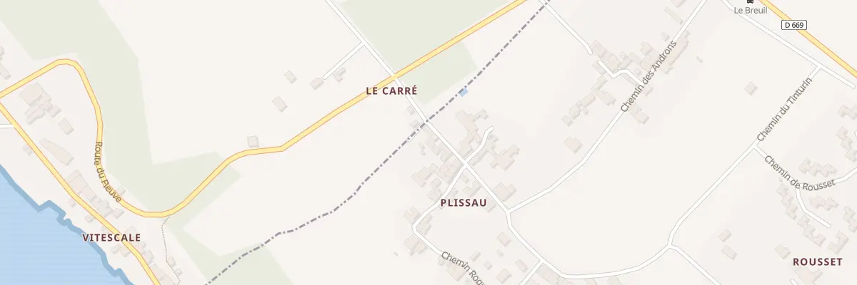 Plan du 1 Che des Coquines à Bayon-sur-Gironde