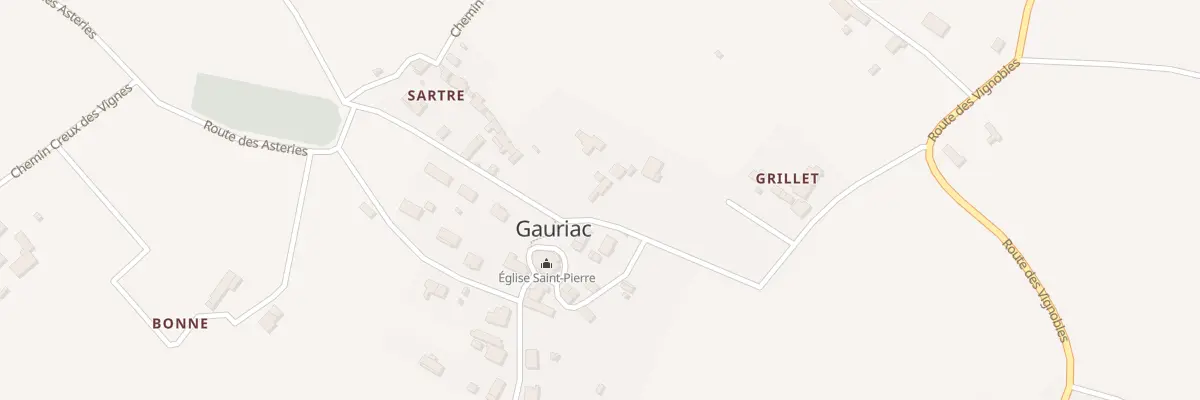 Plan du 17 Rue du Vallon des Sources à Gauriac