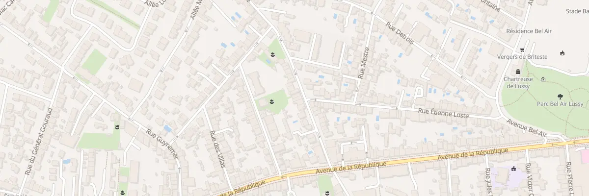 Plan du 127 Rue Etchenique à Bordeaux
