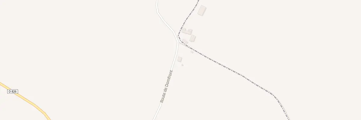 Plan du 63 La Croix à Avrilly