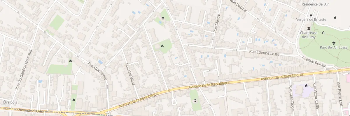 Plan du 135 Rue Etchenique à Bordeaux