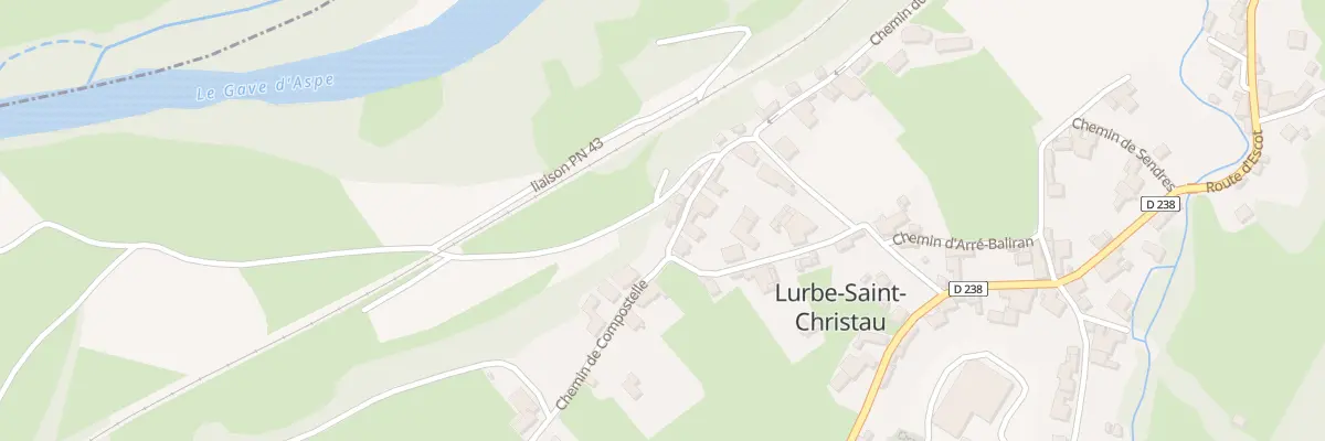 Plan du 5776 Village à Lurbe-Saint-Christau