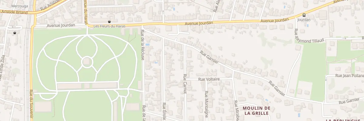 Plan du 10 Rue Carnot à Saintes