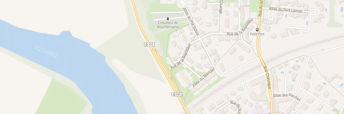 Plan du 32 Rue de la Bayotière à Bouchemaine