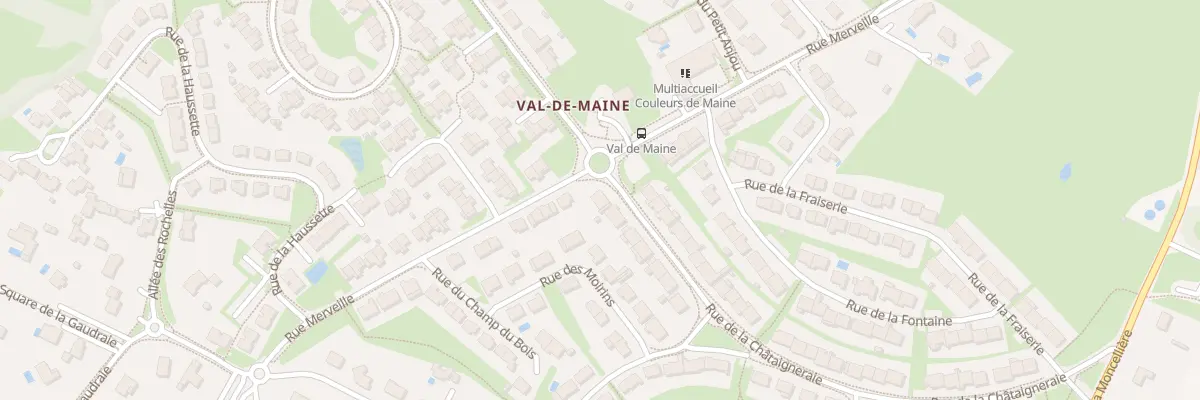 Plan du 35 Rue de la Chataigneraie à Bouchemaine