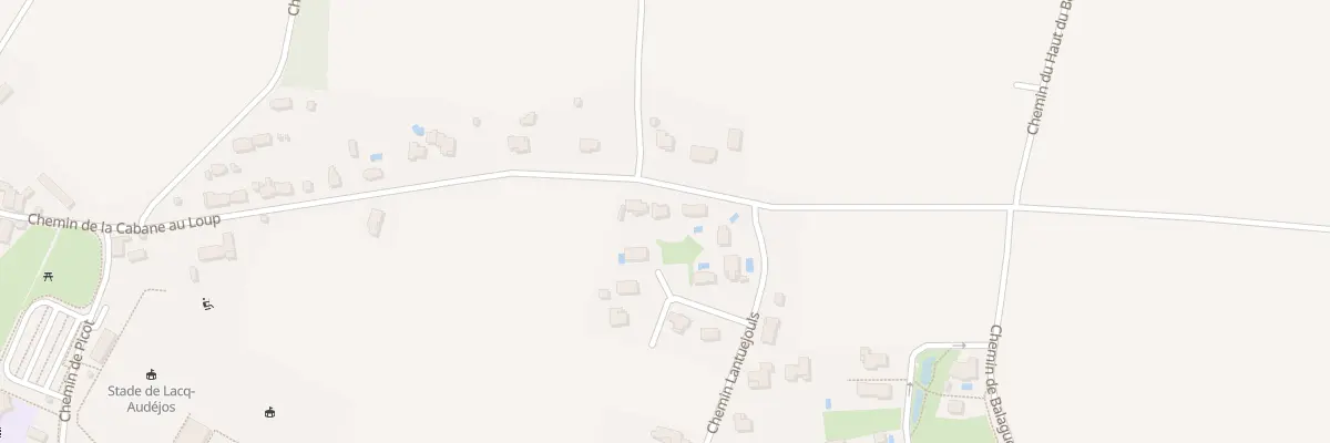Plan du 5365 Biale à Lacq