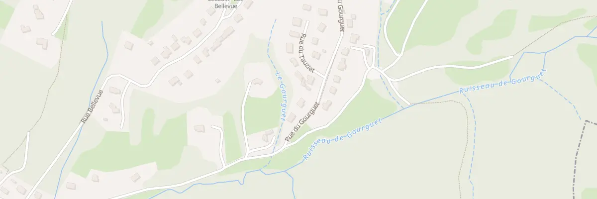 Plan du 17 Rue du Gourguet à Ledeuix