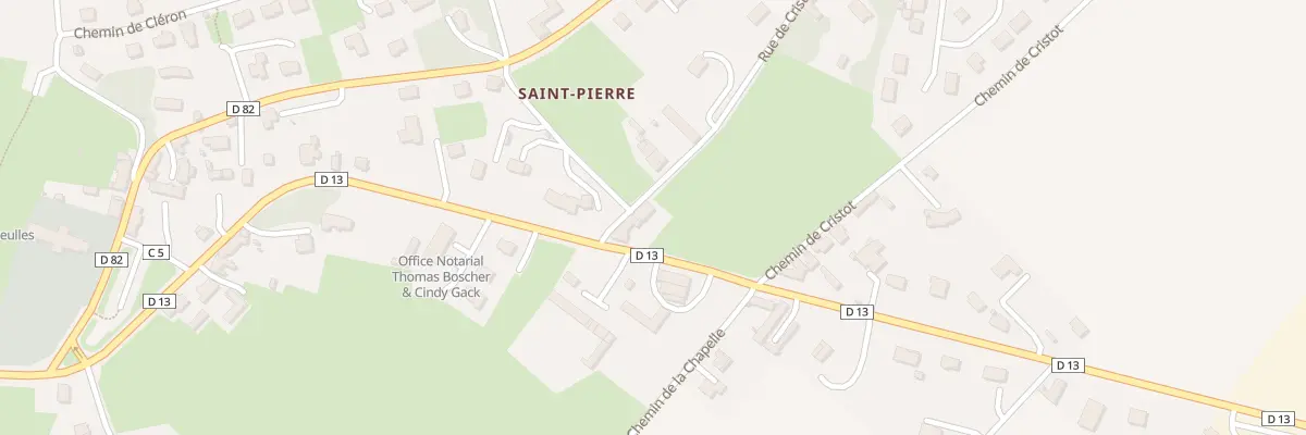 Plan du 2 Rue de Cristot à Tilly-sur-Seulles
