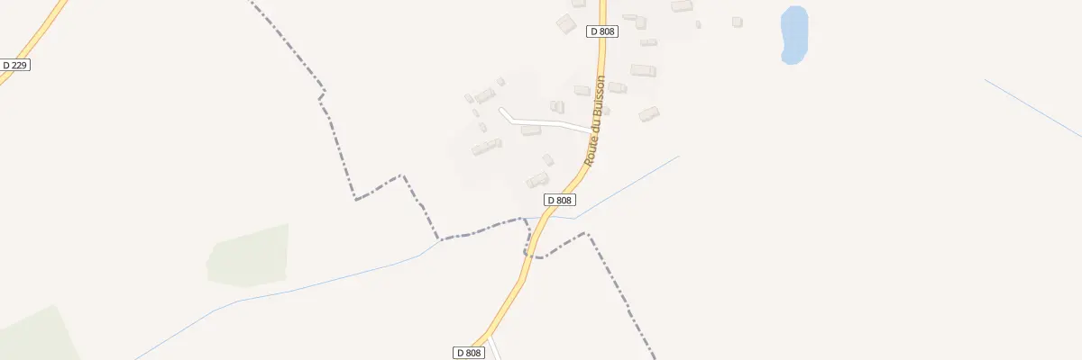 Plan du 22 Rte du Buisson à La Lande-Patry