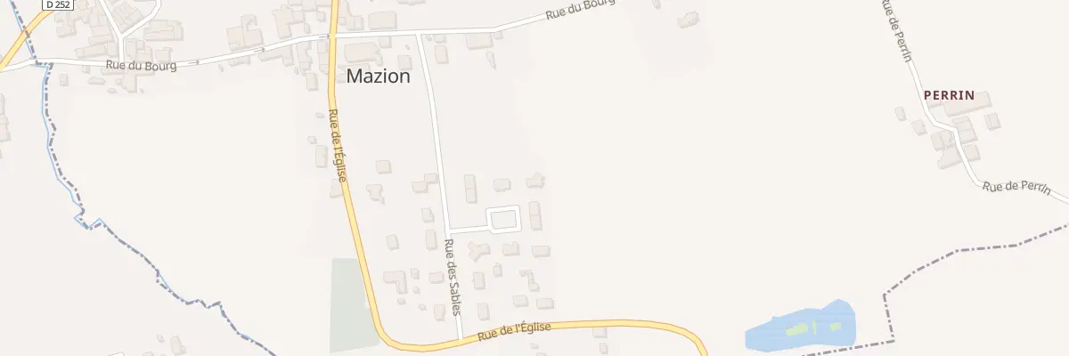 Plan du 9 Lot les Sables à Mazion