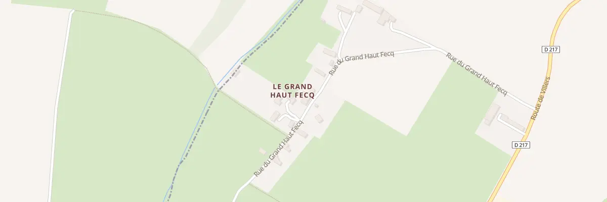 Plan du 410 Rue du Grand Haut Fecq à Monts-en-Bessin