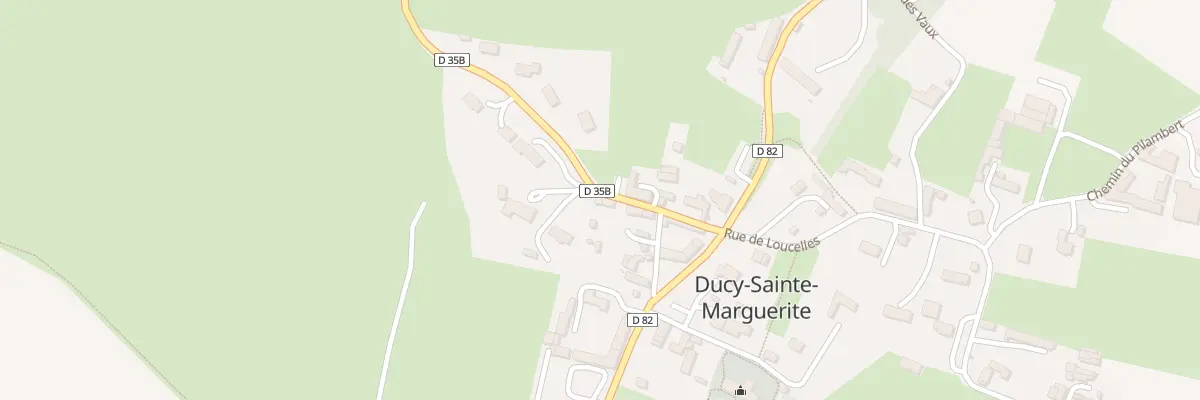 Plan du 5005 Le Bourg à Ducy-Sainte-Marguerite