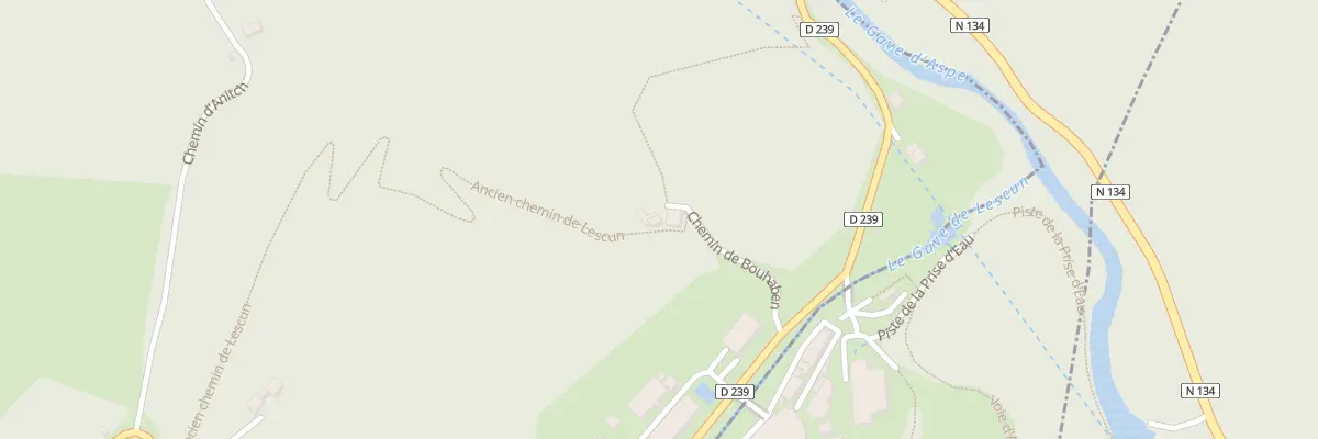 Plan du 5165 Estau à Lescun