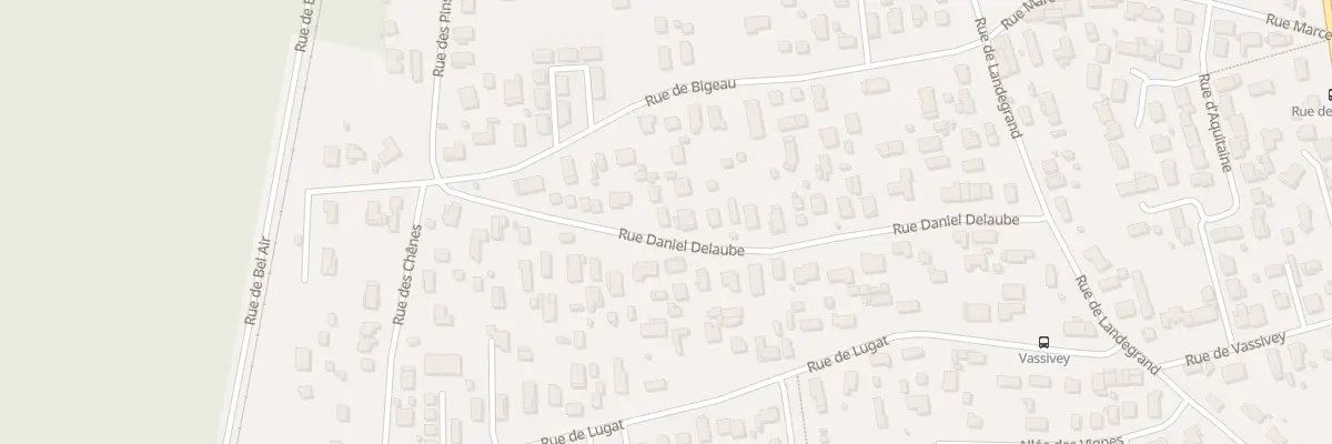 Plan du 32 Rue Daniel Delaube à Parempuyre