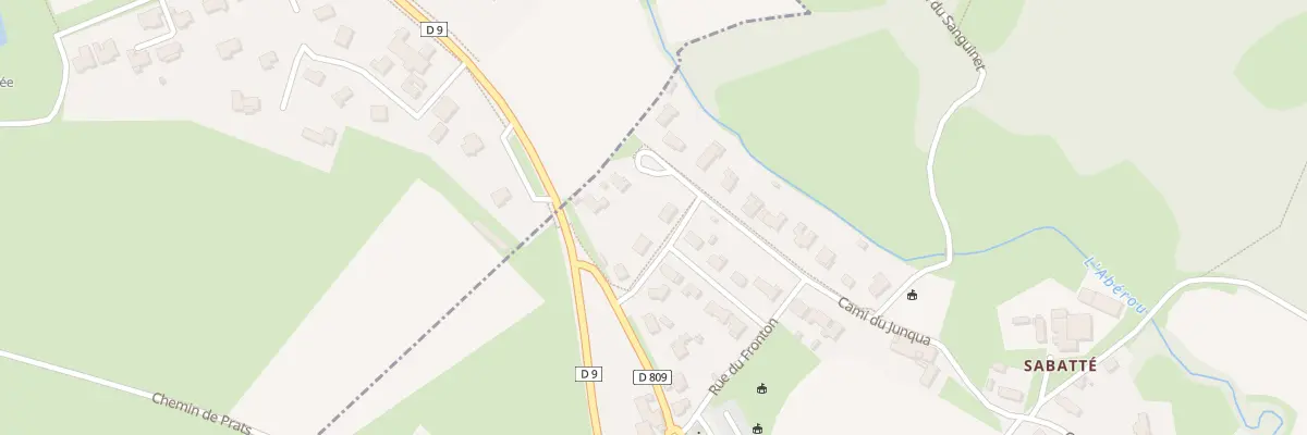 Plan du 5 Rue du Sanguinet à Estos