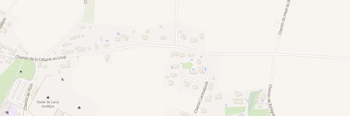 Plan du 9364 Lot du Biale à Lacq
