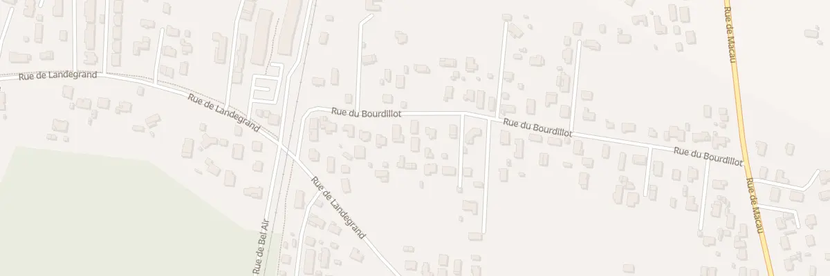 Plan du 41 Rue du Bourdillot à Parempuyre