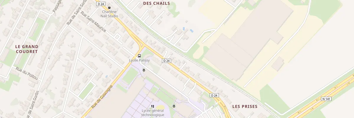 Plan du 53 Rue du Docteur Jean à Saintes