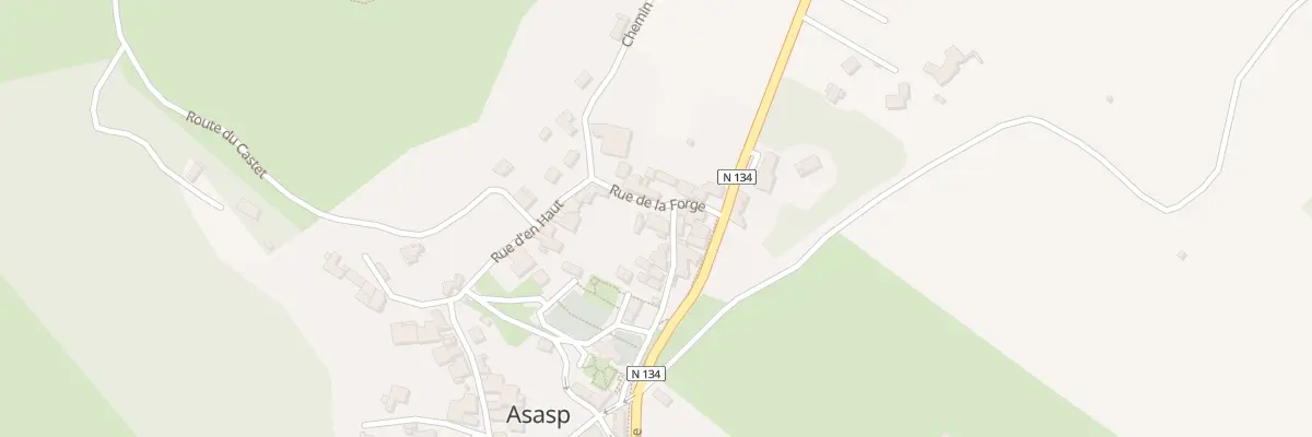 Plan du 63 Rue de la Forge à Asasp-Arros