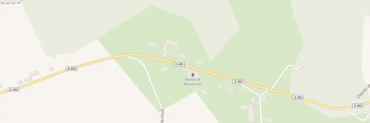 Plan du 8 Rte des Plages à Bassercles