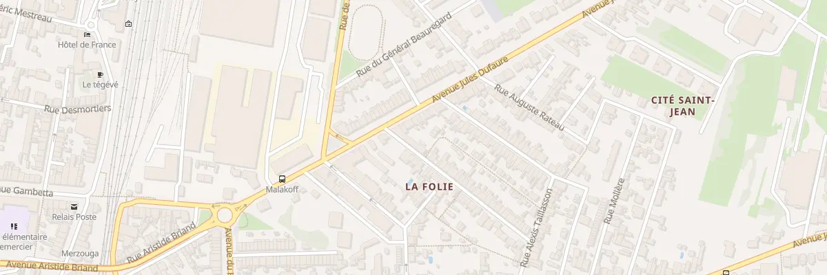 Plan du 54 Av Jules Dufaure à Saintes