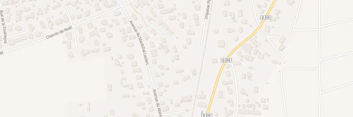 Plan du 33B Av du Mal Leclerc à Ludon-Médoc