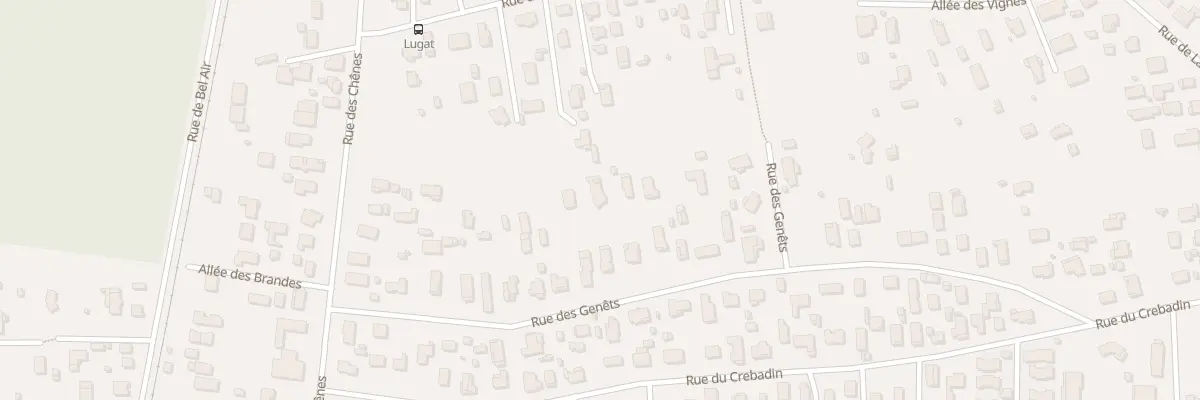 Plan du 42B Rue des Genêts à Parempuyre