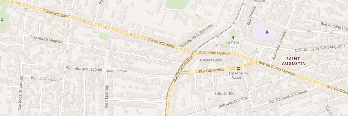 Plan du 3 Rue André Maginot à Mérignac