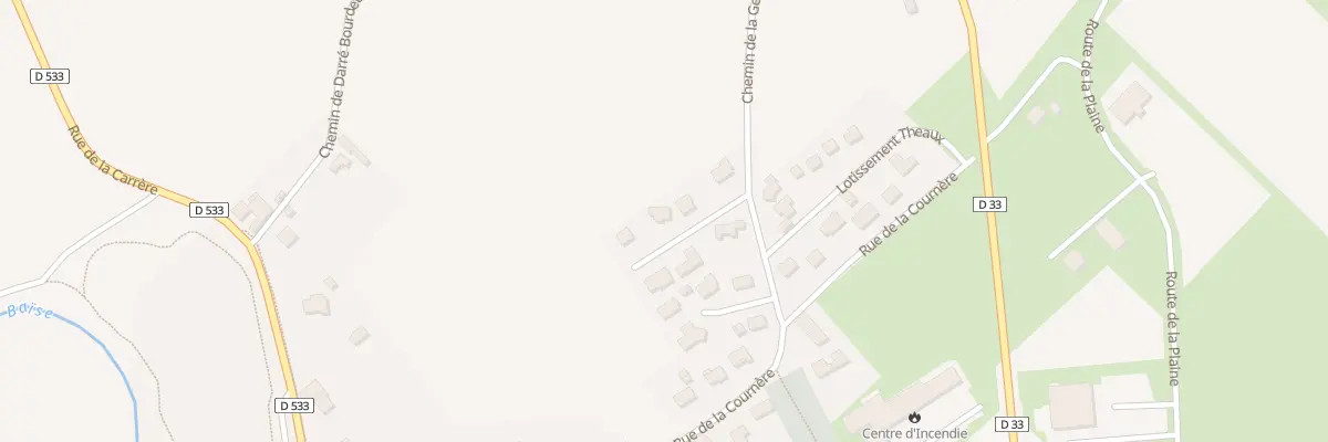 Plan du 4 Rue de la Carrere à Os-Marsillon
