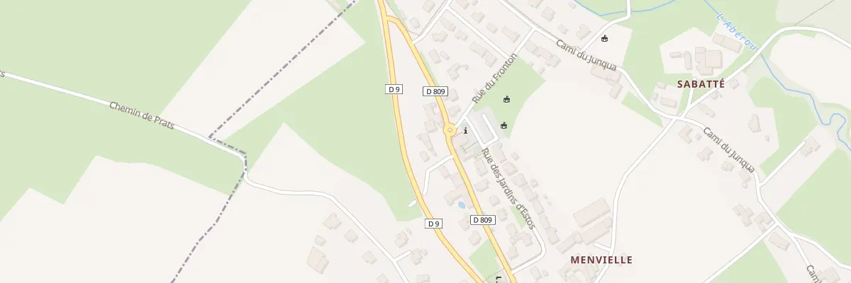 Plan du 11 Rue Jeliote à Estos
