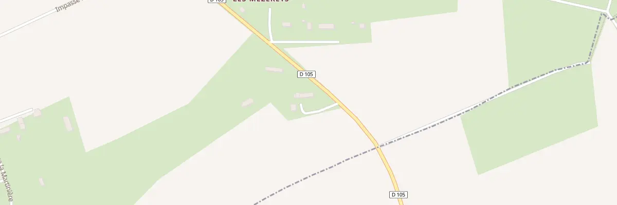 Plan du 5065 Les Mezerets-St Vigor Mzts à Terres de Druance