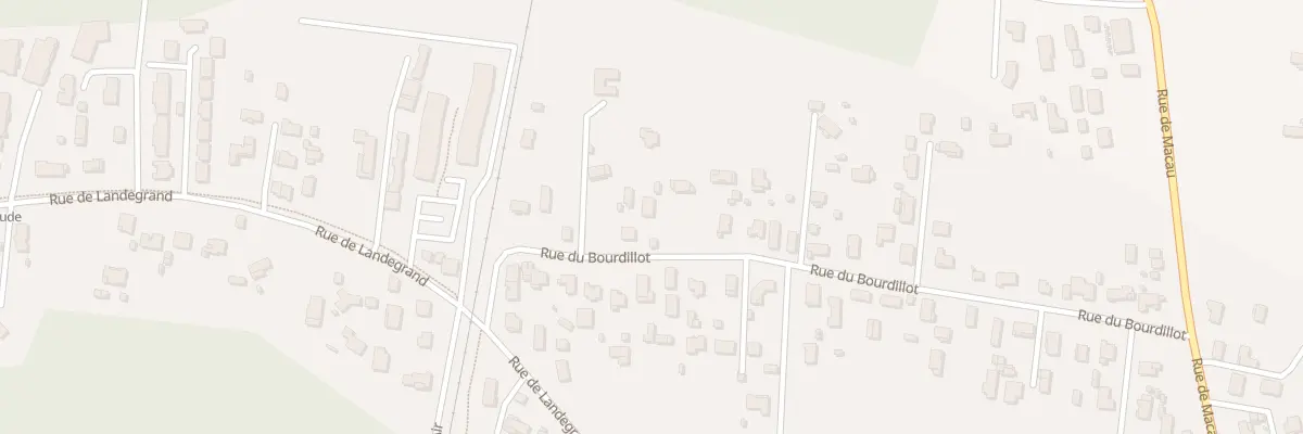 Plan du 38 Rue du Bourdillot à Parempuyre