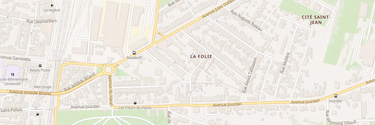 Plan du 9B Rue du Lieutenant Mazel à Saintes