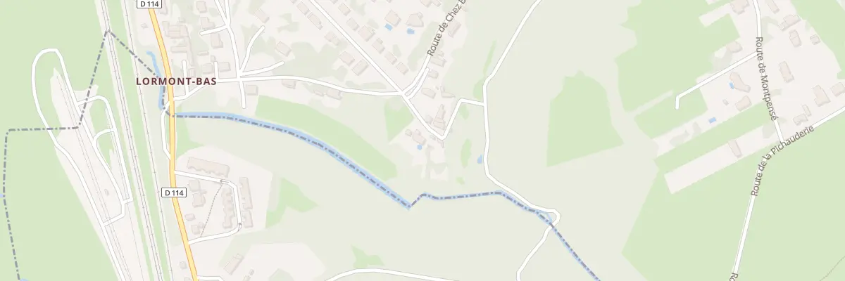 Plan du 21 Rte de Chez Boret à Fontcouverte