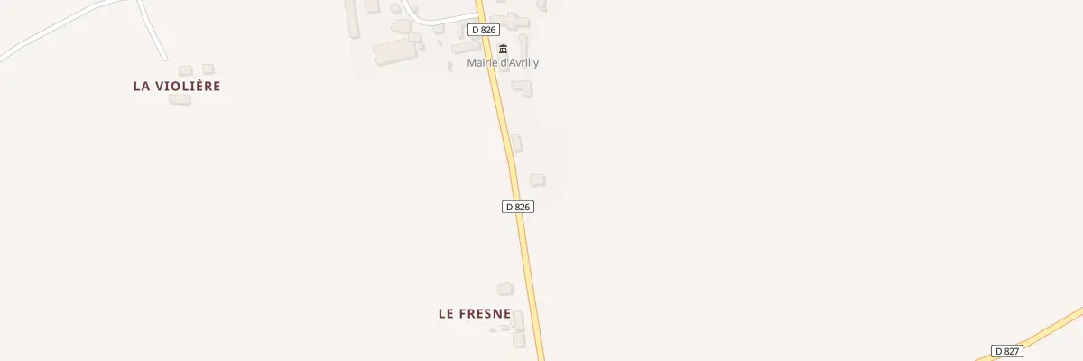 Plan du 17 Rte de Céaucé à Avrilly