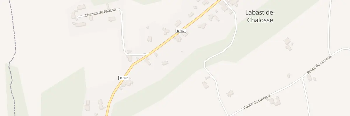 Plan du 417 Rte du Luy à Labastide-Chalosse