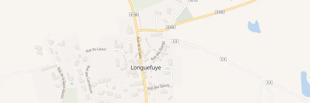 Plan du 5 Rue des Etangs Longuefuye à Gennes-Longuefuye