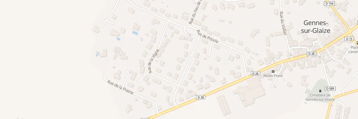 Plan du 9 Rue Saint Nicolas à Gennes-Longuefuye