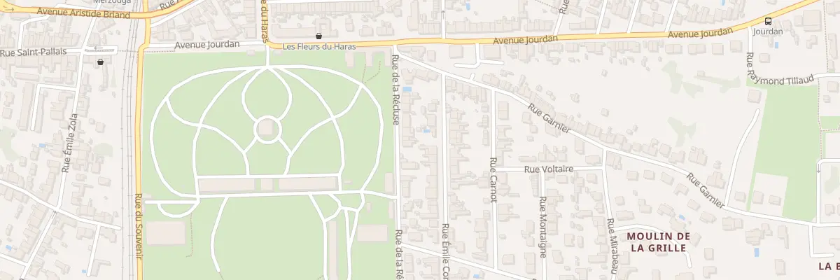 Plan du 13 Rue de la Récluse à Saintes