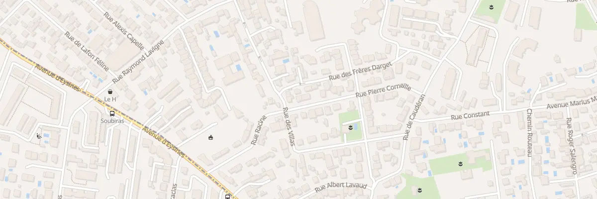 Plan du 35 Rue Pierre Corneille au Bouscat