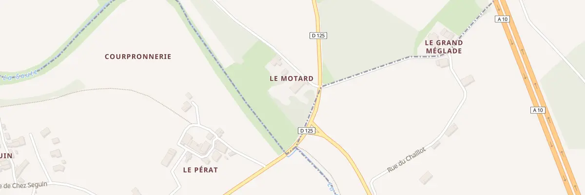 Plan du 5055 Le Motard à Berneuil