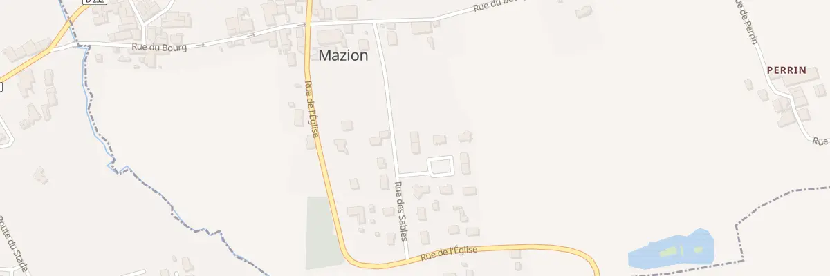 Plan du 11 Les Sables à Mazion